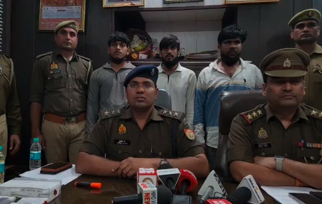 गाजियाबाद: मॉर्निंग वॉक पर चेन स्नेचिंग करने वाले फैमिली गैंग के पांच बदमाश गिरफ्तार