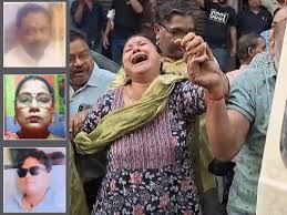 बाराबंकी में भीषण हादसा: एक परिवार के चार सदस्य सहित आठ की मौत, चार चिताएं एक साथ जलीं