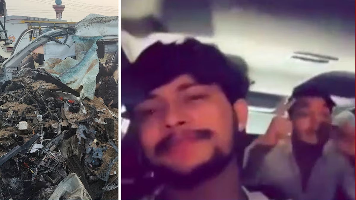 चलती फॉर्च्यूनर में जश्न, हाईवे पर चीखों में बदला-ग्वालियर में 150 km/h की रफ्तार ने पांच दोस्तों की ज़िंदगी पलभर में खत्म कर दी