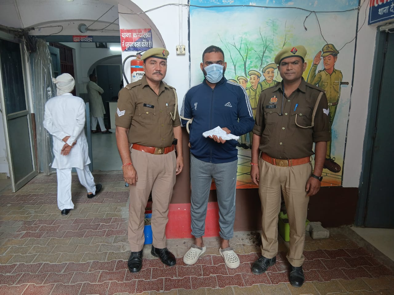 देवबंद में हत्या के प्रयास के आरोपी को अवैध तमंचे और कारतूस के साथ गिरफ्तार, पुलिस की कामयाबी