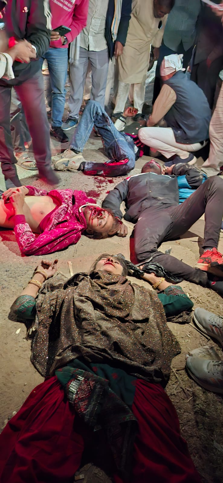 मुज़फ्फरनगर में भीषण सड़क हादसा, तावली मार्ग पर बाइक की आमने-सामने की टक्कर में 3 की दर्दनाक मौत