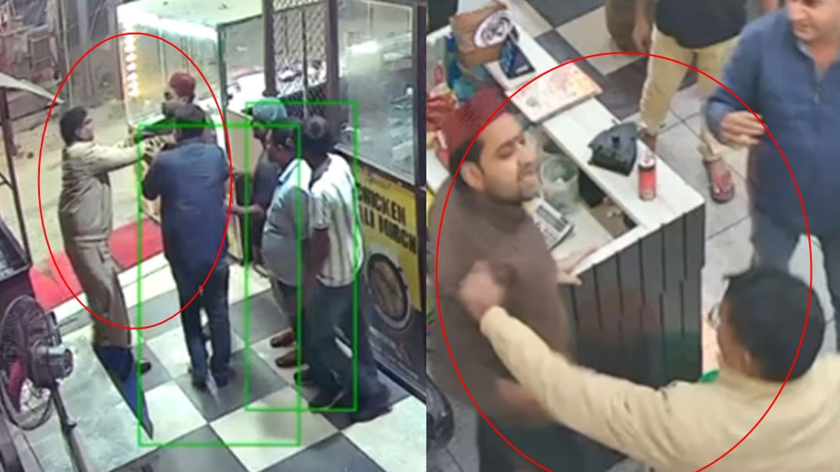 मुरादाबाद में पुलिसकर्मियों की गुंडई! खाना न मिलने पर भड़के, रेस्टोरेंट में घुसकर मालिक व स्टाफ को पीटा, SSP ने की कार्रवाई