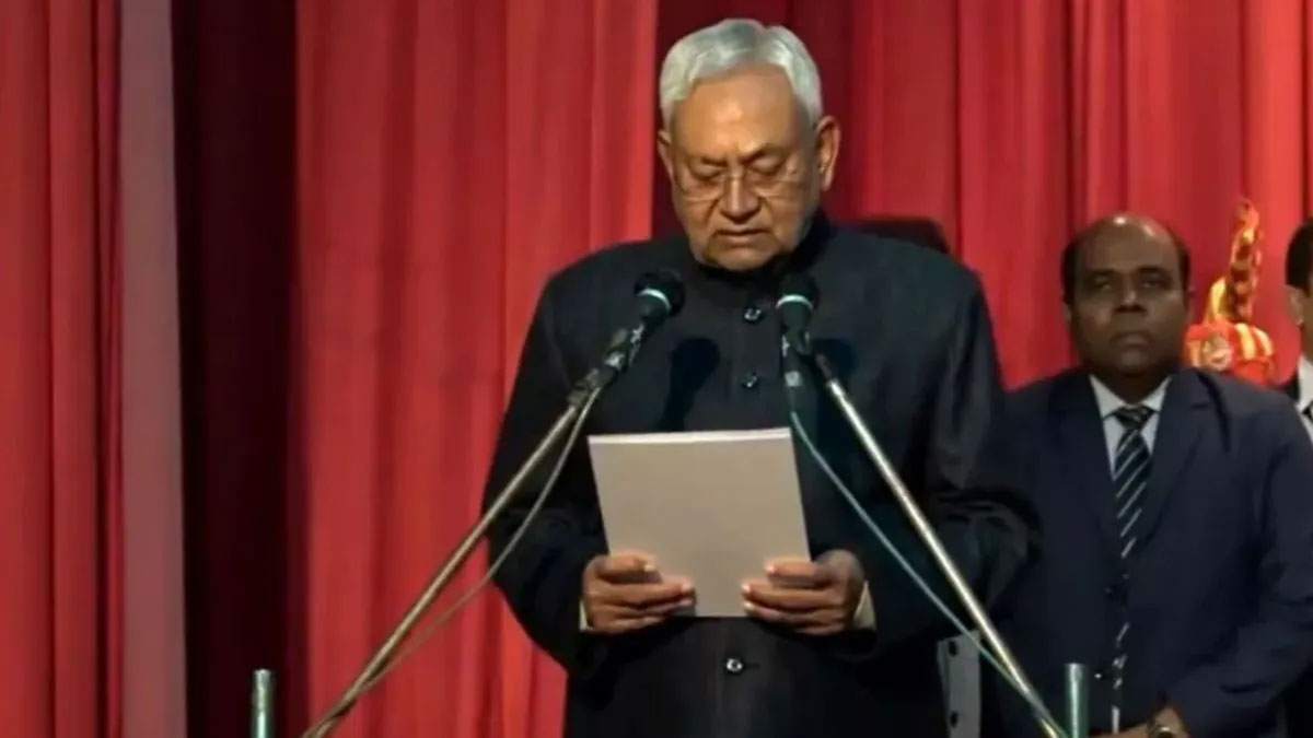 नीतीश कुमार 10वीं बार बिहार के मुख्यमंत्री पद की शपथ लेकर बनाएंगे इतिहास, राष्ट्रीय रिकॉर्ड के करीब