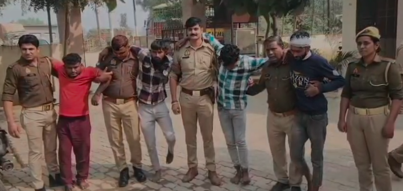 मुजफ्फरनगर में सड़क पर छेड़छाड़ करने वालों पर पुलिस की सख्त कार्रवाई, चार आरोपी जेल भेजे गए