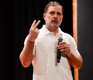 राहुल गांधी बोले- हरियाणा में चुनाव नहीं, होलसेल में चोरी हुई थी 