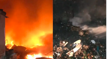  दिल्ली में रिठाला मेट्रो स्टेशन के पास झुग्गी बस्ती में भीषण आग, एक की मौत, एक घायल, 29 दमकल की गाड़ियां मौके पर