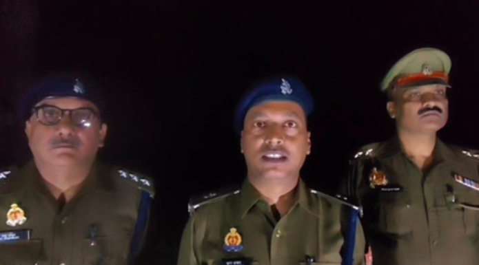 बलिया में आधी रात की मुठभेड़! हत्या का आरोपी गोली लगने से घायल, तमंचा बरामद