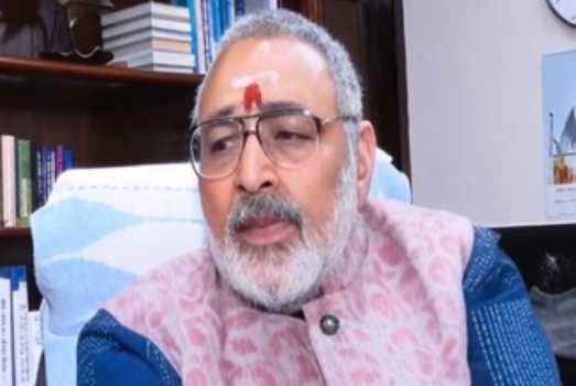 गिरिराज सिंह का विपक्ष पर हमला, फरीदाबाद में विस्फोटक बरामदगी को सरकार की सफलता बताया