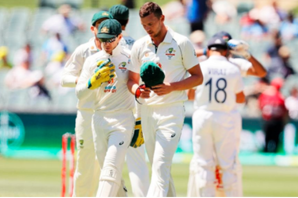 एशेज सीरीज से पहले ऑस्ट्रेलिया को दोहरा झटका, हेजलवुड और एबॉट मैच के बीच हुए घायल