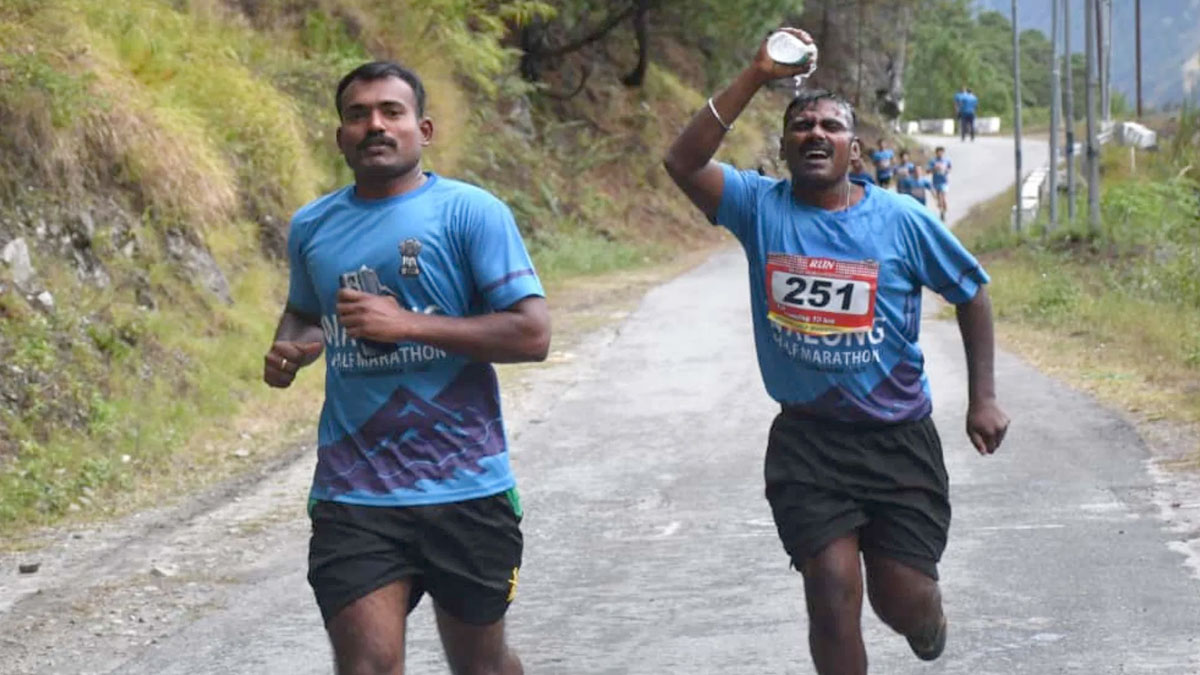 अरुणाचल की घाटी में दौड़ा जज्बा और देशभक्ति: भारतीय सेना ने आयोजित की वालोंग डे हॉफ मैराथन