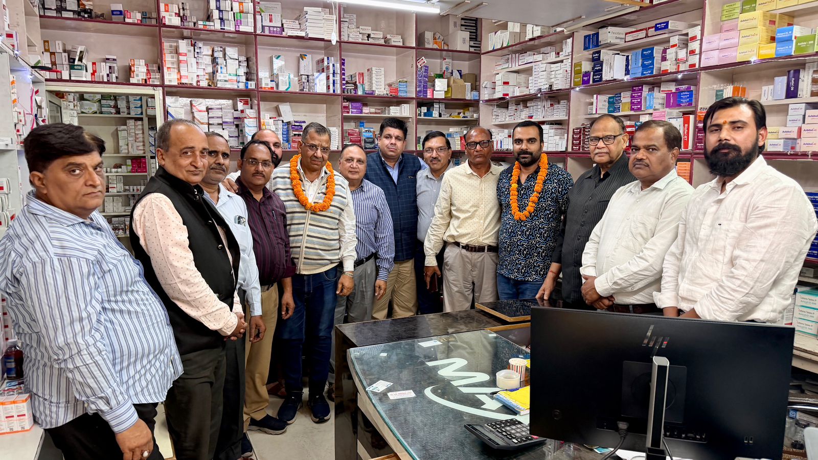 मुजफ्फरनगर में कैमिस्ट एंड ड्रगिस्ट एसोसिएशन का विस्तार, नए सदस्यों का भव्य स्वागत