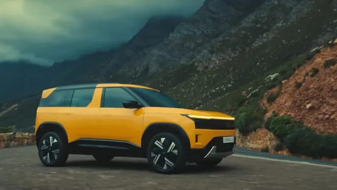 Tata Sierra 2025 सिर्फ 11000 में बुकिंग शुरू नई पावरफुल SUV में ट्रिपल स्क्रीन प्रीमियम इंटीरियर पेट्रोल डीज़ल और EV इंजन के साथ 25 नवंबर को होगी लॉन्च