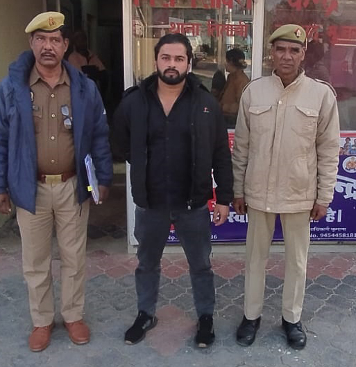 मुजफ्फरनगर में गैंगस्टर एक्ट में वांछित शातिर आरोपी गिरफ्तार, तितावी पुलिस को मिली बड़ी सफलता