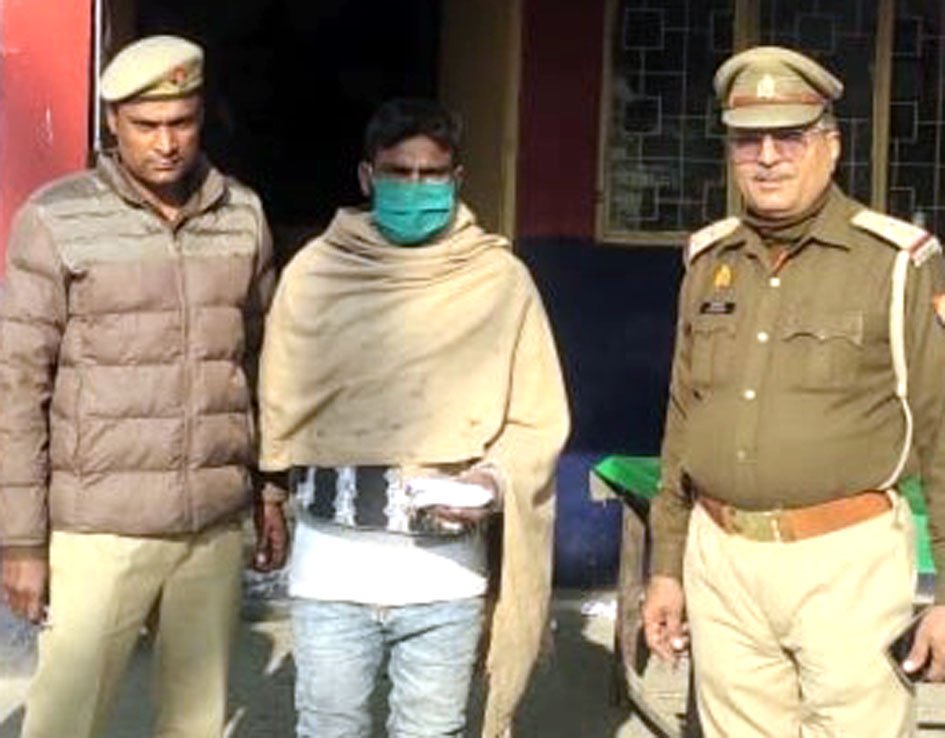 सहारनपुर: मिर्जापुर पुलिस ने नशा तस्कर पकड़ा, 160 ग्राम चरस बरामद