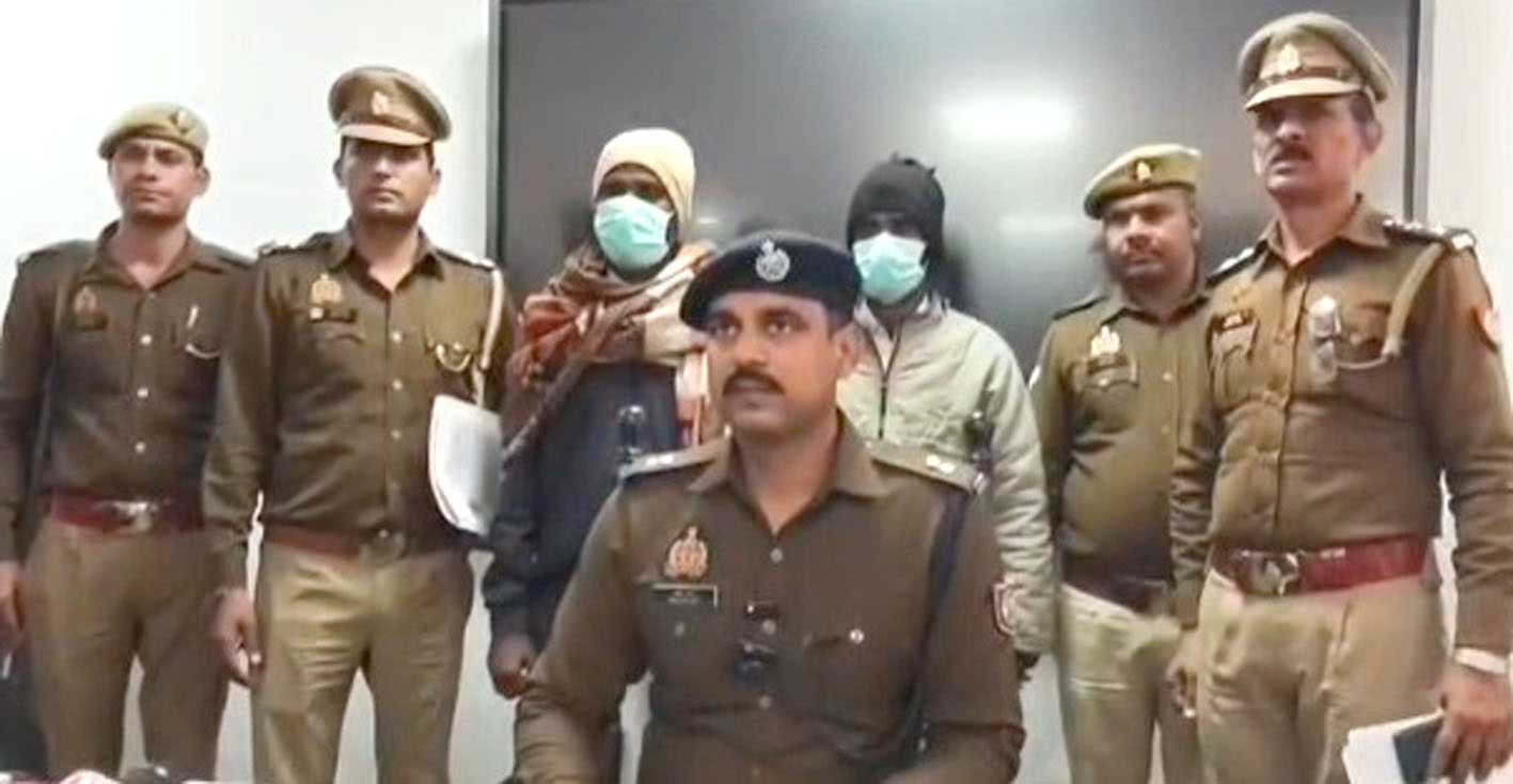 सहारनपुर: हत्या के मामले में दो आरोपियों को किया गिरफ्तार, आलाकत्ल कैंची बरामद