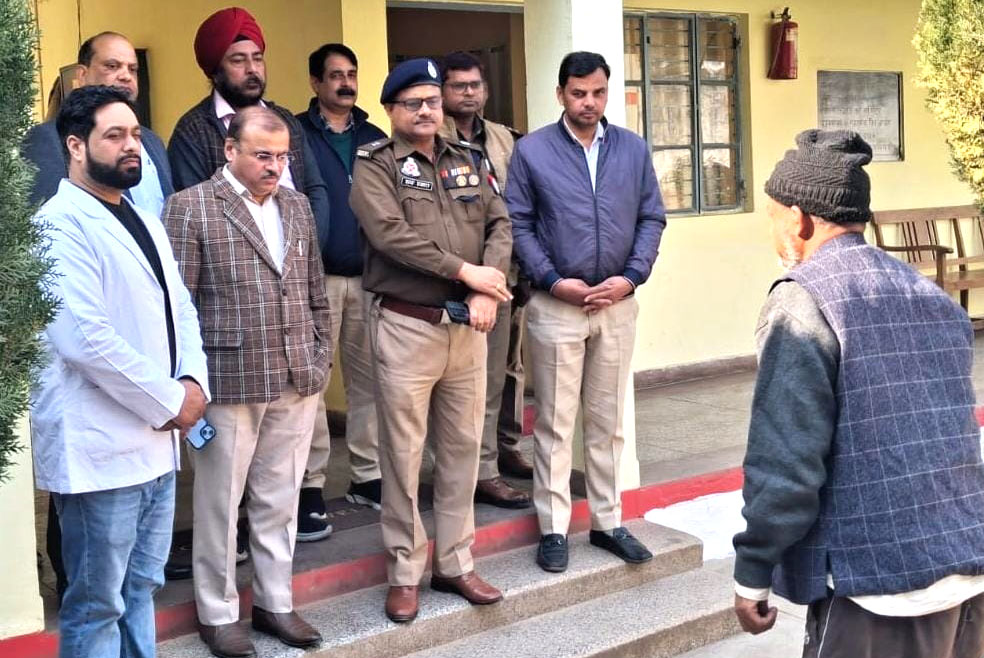 सहारनपुर जेल अस्पताल का निरीक्षण, बंदियों के लिए विशेष स्वास्थ्य जांच शिविर का आयोजन