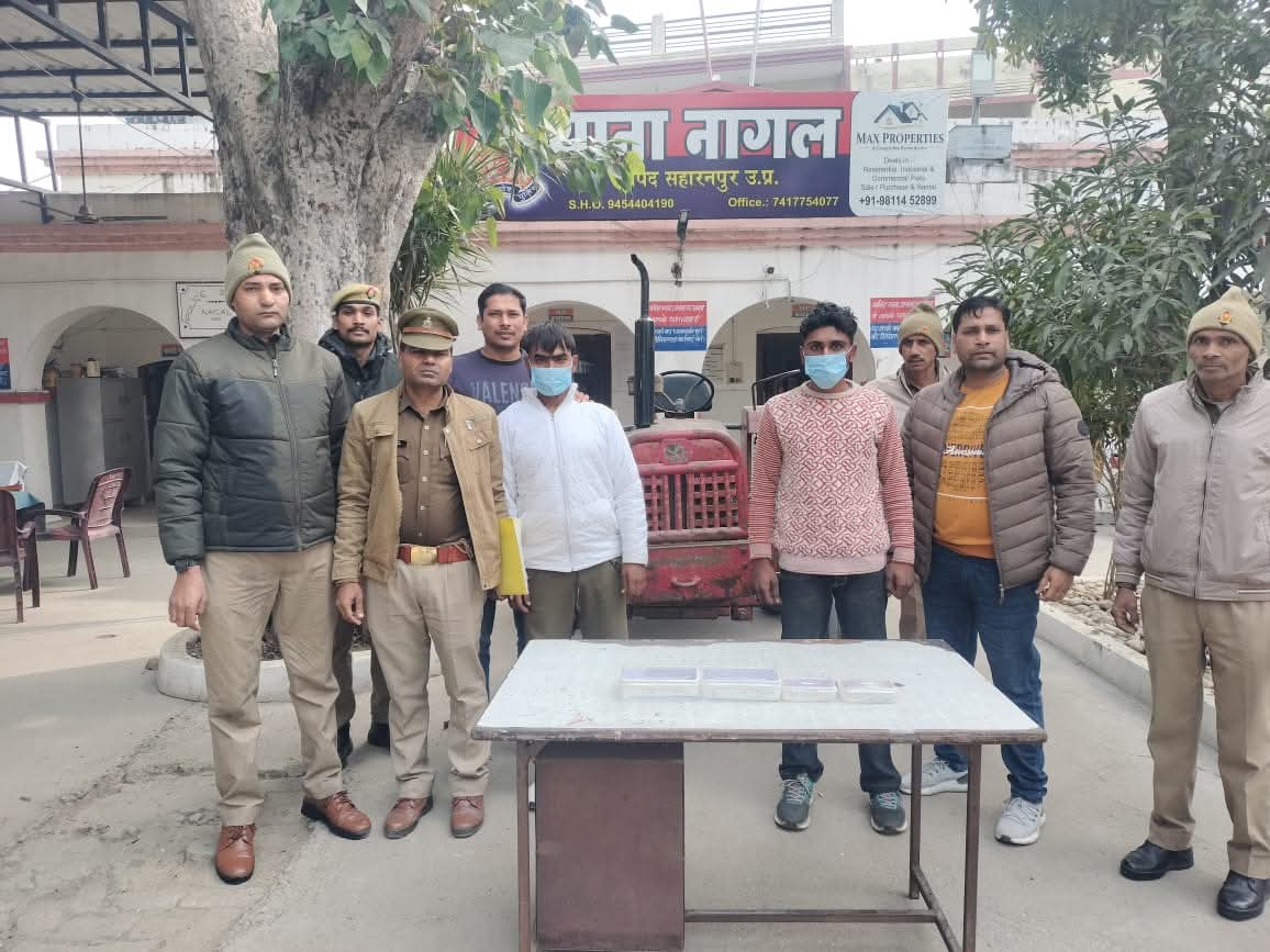 सहारनपुर में शादी के दौरान ट्रैक्टर और आभूषण चोरी का खुलासा, दो चोर गिरफ्तार