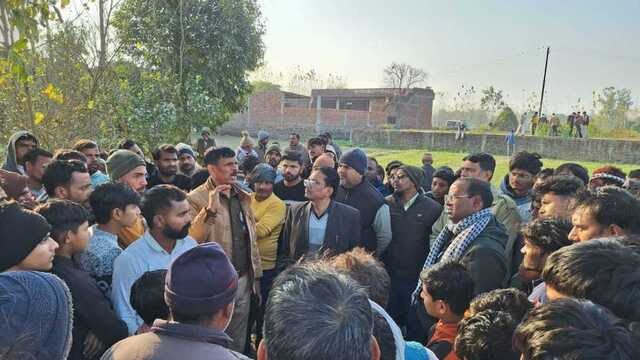 सहारनपुर: लहसुन की फसल में पानी देते समय किशोरी तालाब में डूबी, खोज जारी