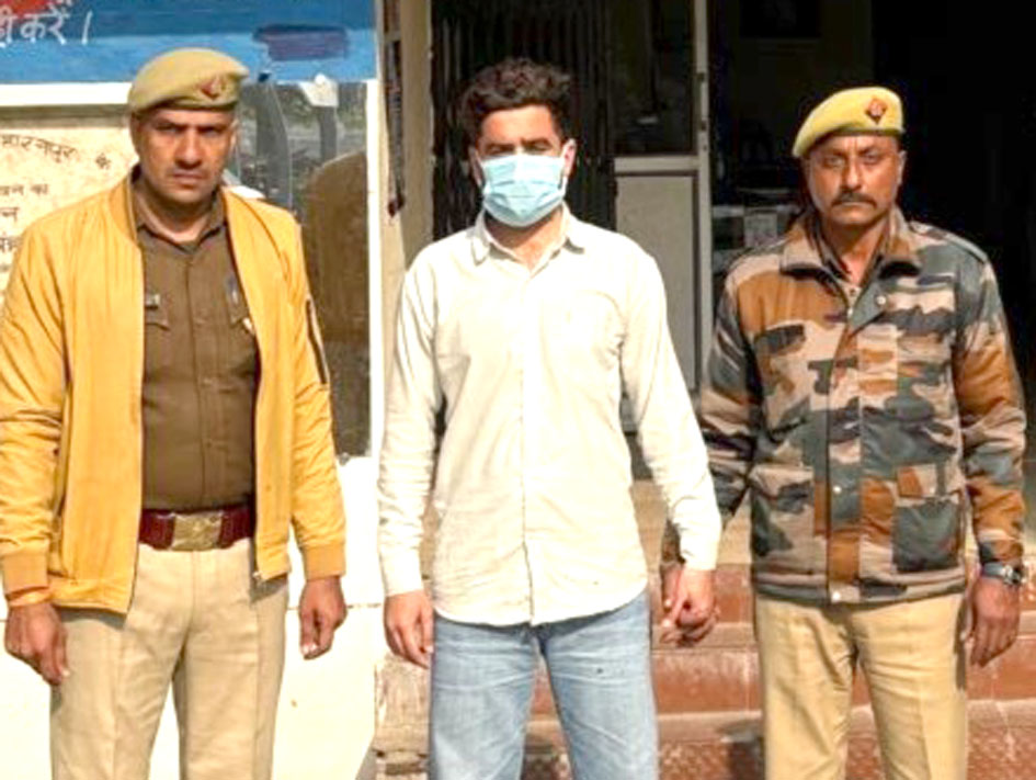 सहारनपुर के थाना गागलहेड़ी पुलिस ने मारपीट के आरोपी को अवैध तमंचा व कारतूस के साथ गिरफ्तार किया