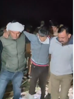 शामली: जंगलों में पुलिस-मुठभेड़, दो गौकशी आरोपी घायल, कई फरार