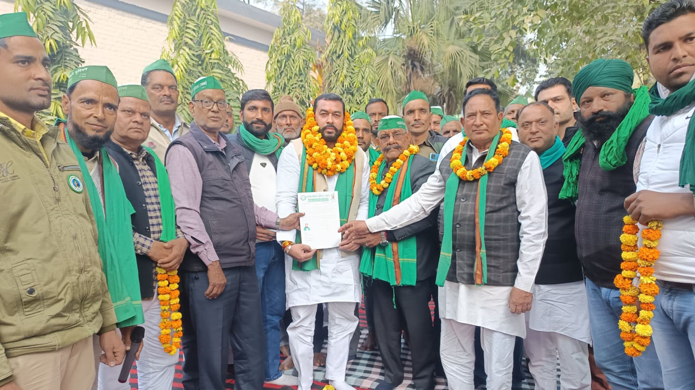 भारतीय किसान यूनियन रक्षक: सुनील ठाकुर बने प्रदेश प्रभारी, मुस्तजाब को महानगर अध्यक्ष