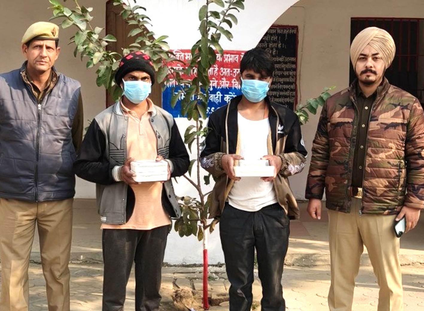 सहारनपुर: थाना गंगोह पुलिस ने 13 लाख की अफीम के साथ दो नशा तस्कर गिरफ्तार