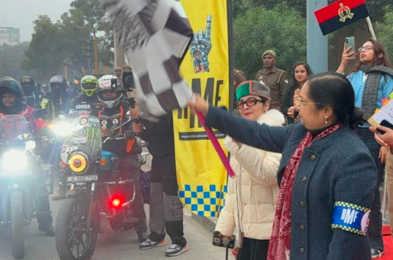 नोएडा में राइडर म्यूजिक फेस्टिवल: महिला सशक्तिकरण और सड़क सुरक्षा को लेकर बाइक रैली