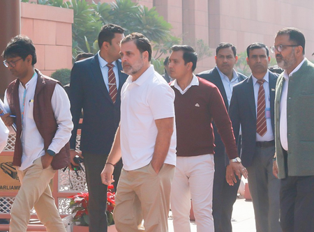 अमित शाह के भाषण पर राहुल गांधी की प्रतिक्रिया: 'गृहमंत्री बहुत घबराए हुए थे, उन्होंने कोई सबूत नहीं दिया'