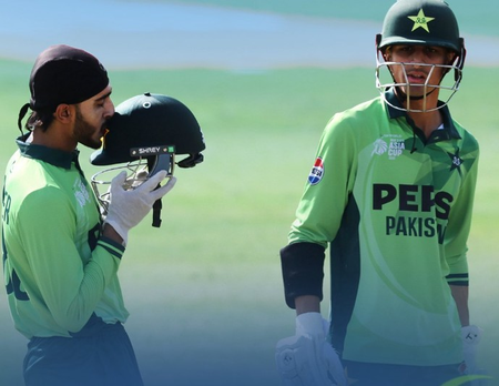 पाकिस्तान की अंडर-19 टीम ने दिया भारत को 348 रनों का लक्ष्य
