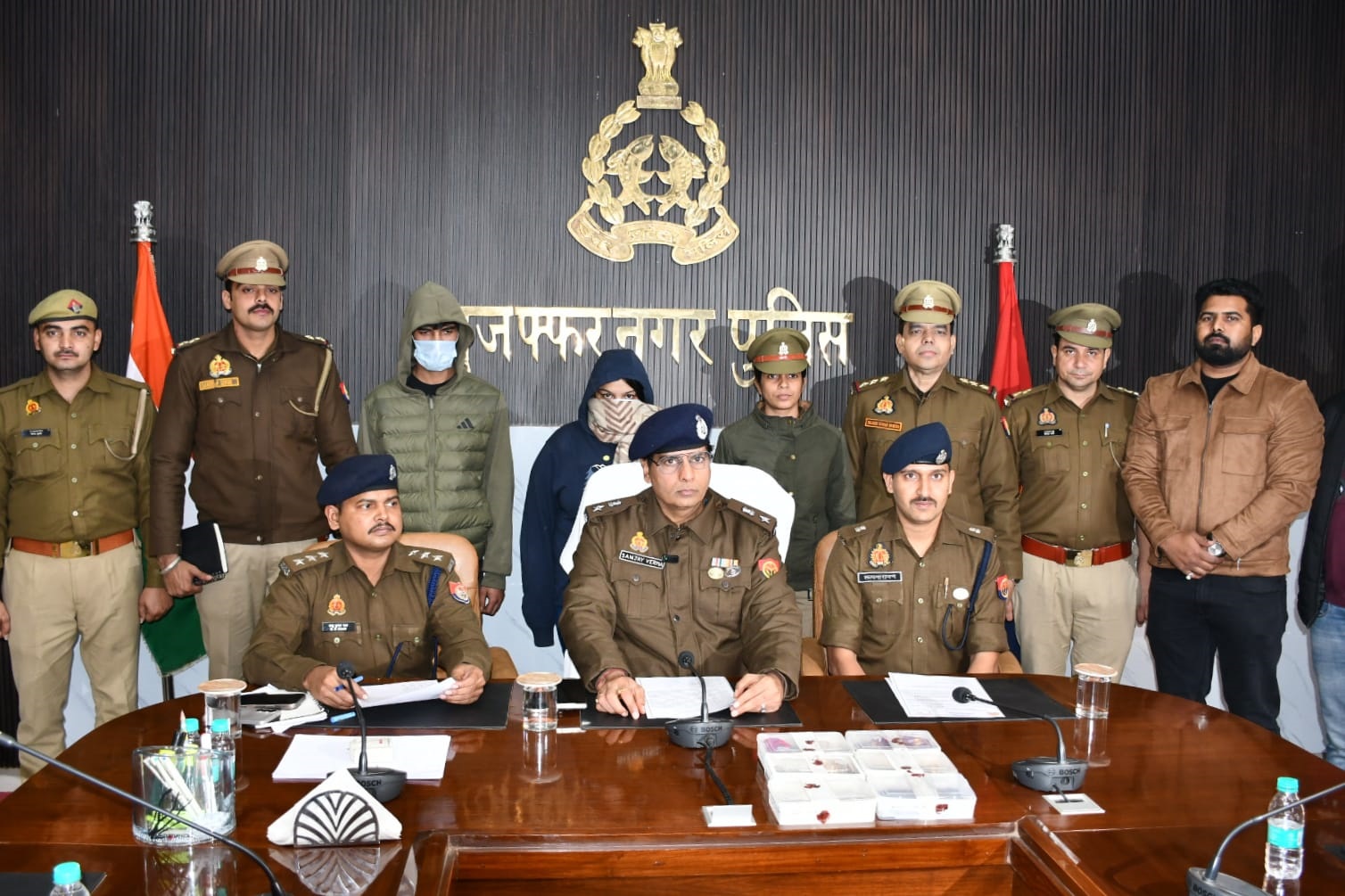 मुजफ्फरनगर में गांधी कॉलोनी चोरी कांड का खुलासा, भांजी ने ही मुस्लिम दोस्त के साथ मिलकर लुटवा दिया मामा का घर 