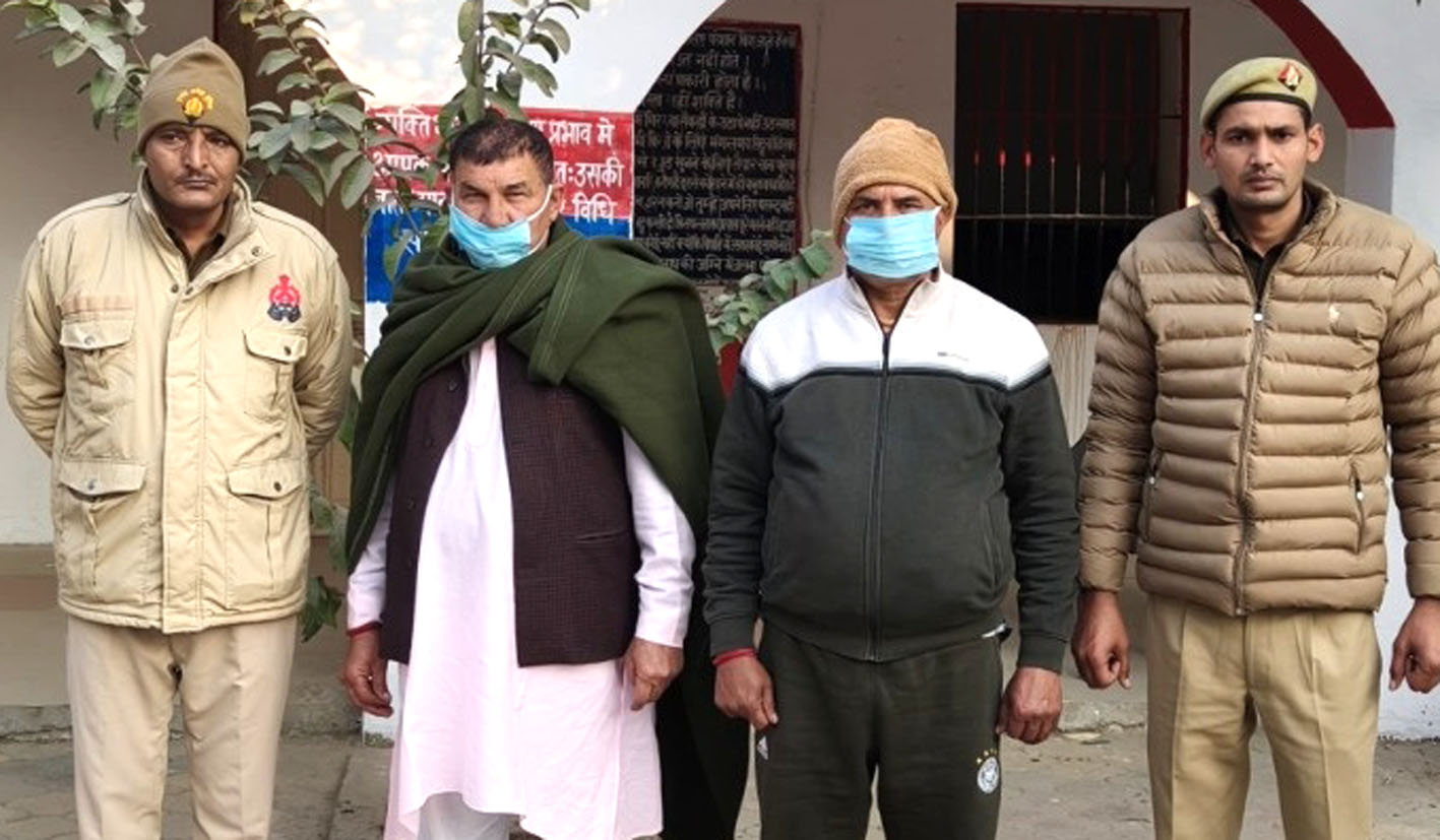 सहारनपुर: लाखों की ठगी करने वाले गिरोह के दो आरोपी गिरफ्तार, गैंगस्टर एक्ट में कार्रवाई