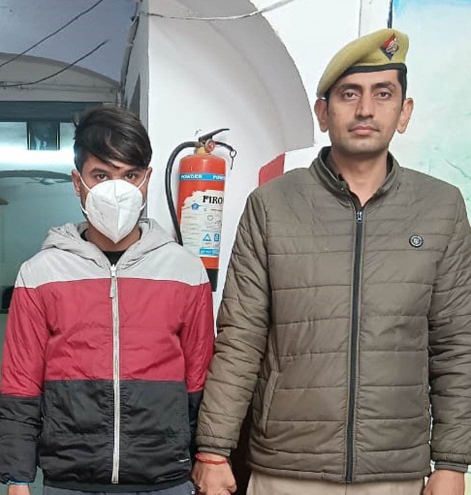 सहारनपुर: थाना देवबंद पुलिस ने पकड़ा पशु चोर, चोरी की गाय बरामद