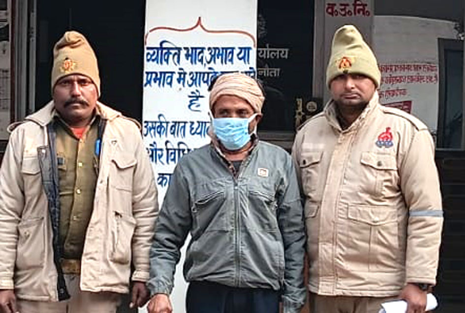 सहारनपुर: नानौता पुलिस ने दबोचा शातिर चोर, चोरी की ट्रैक्टर पार्ट्स और नकदी बरामद