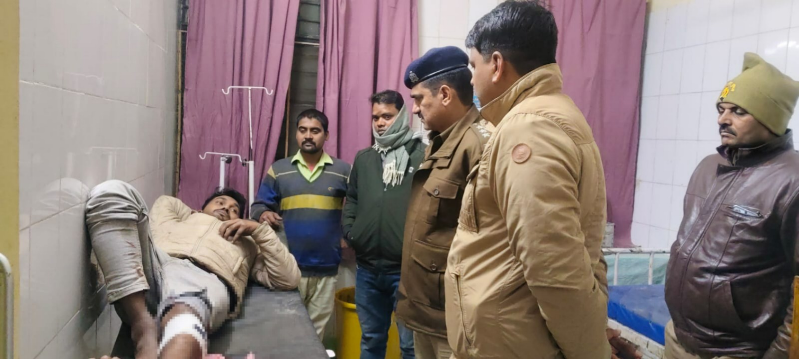 जौनपुर में पुलिस मुठभेड़: शातिर गौ-तस्कर घायल, एक साथी गिरफ्तार