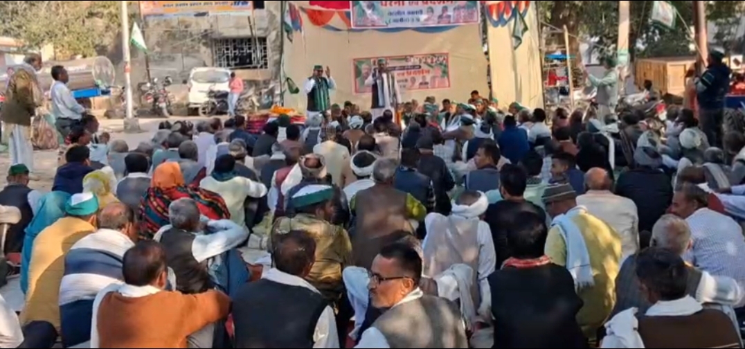 भाकियू का अनिश्चितकालीन धरना समाप्त, प्रशासन ने 15 दिन में समाधान का दिया आश्वासन