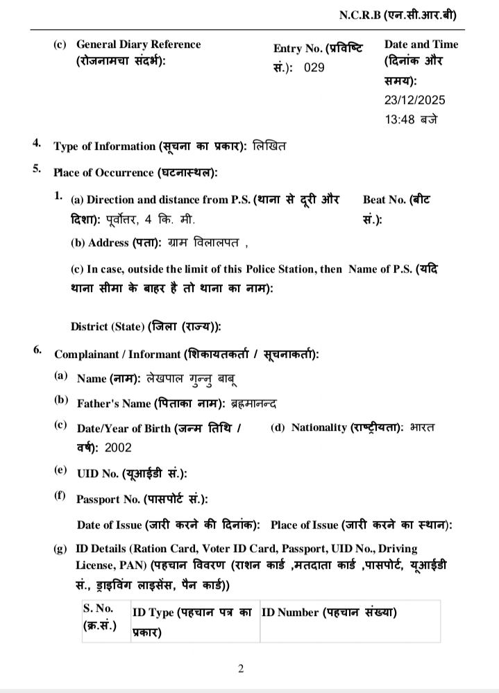संभल में बड़ा चुनावी फर्जीवाड़ा: फर्जी दस्तावेजों से वोटर बनने की कोशिश, 48 लोगों पर FIR दर्ज