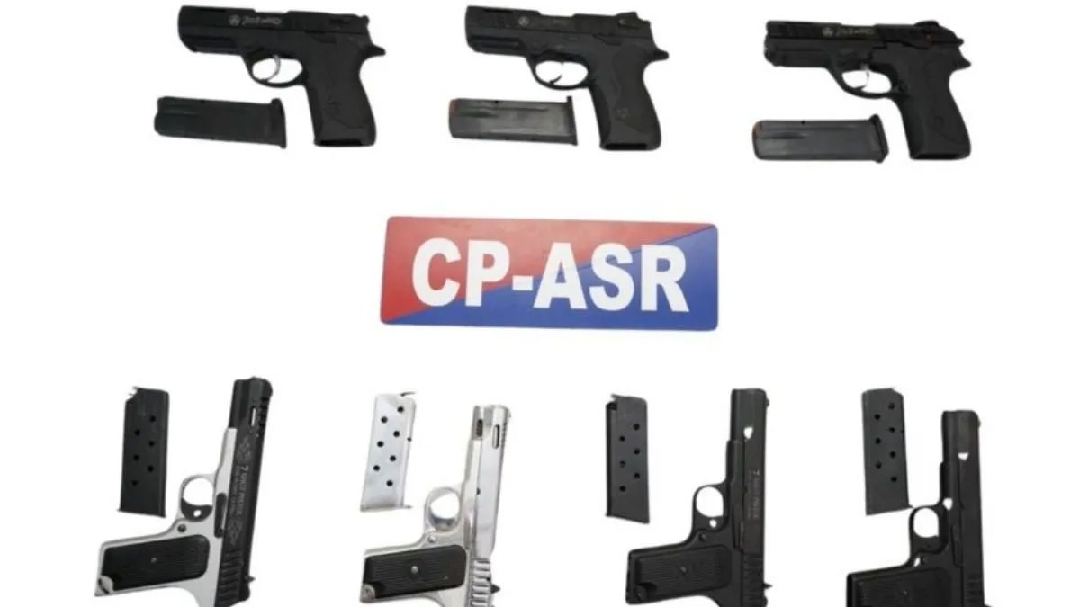 अमृतसर में बड़ा खुलासा: पाकिस्तान आधारित हथियार तस्करी मॉड्यूल ध्वस्त, अत्याधुनिक पिस्तौल और गोला-बारूद बरामद