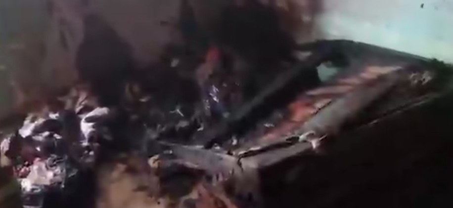 बागपत: पुलिसकर्मी के फ्लैट में लगी आग से लाखों का नुकसान