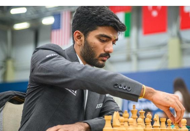  फिडे विश्व रैपिड शतरंज चैंपियनशिप: पांच राउंड के बाद गुकेश, एरिगैसी और कार्लसन संयुक्त बढ़त में