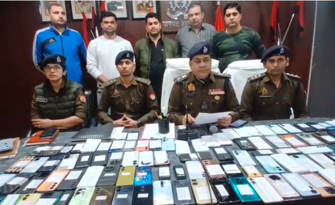 शामली पुलिस की बड़ी कामयाबी: एक महीने में 111 गुमशुदा मोबाइल फोन बरामद