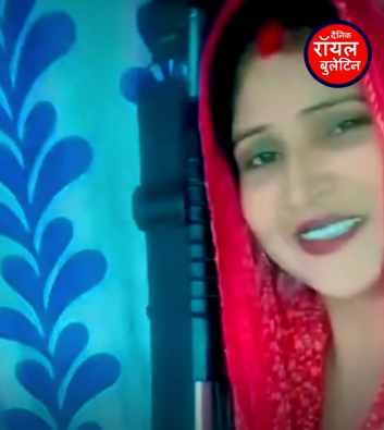 रील का जुनून: मैनपुरी में हथियारों के साथ एक महिला का वीडियो वायरल