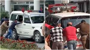 मुख्यमंत्री की सुरक्षा में चूक: काफिले की गाड़ी स्टार्ट न होने पर चालक निलंबित, सात दिन में मांगी गई जांच रिपोर्ट