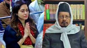 नुसरत भरूचा के महाकाल दर्शन पर छिड़ा विवाद; यूपी के मौलानाओं ने जताई आपत्ति, कहा- 