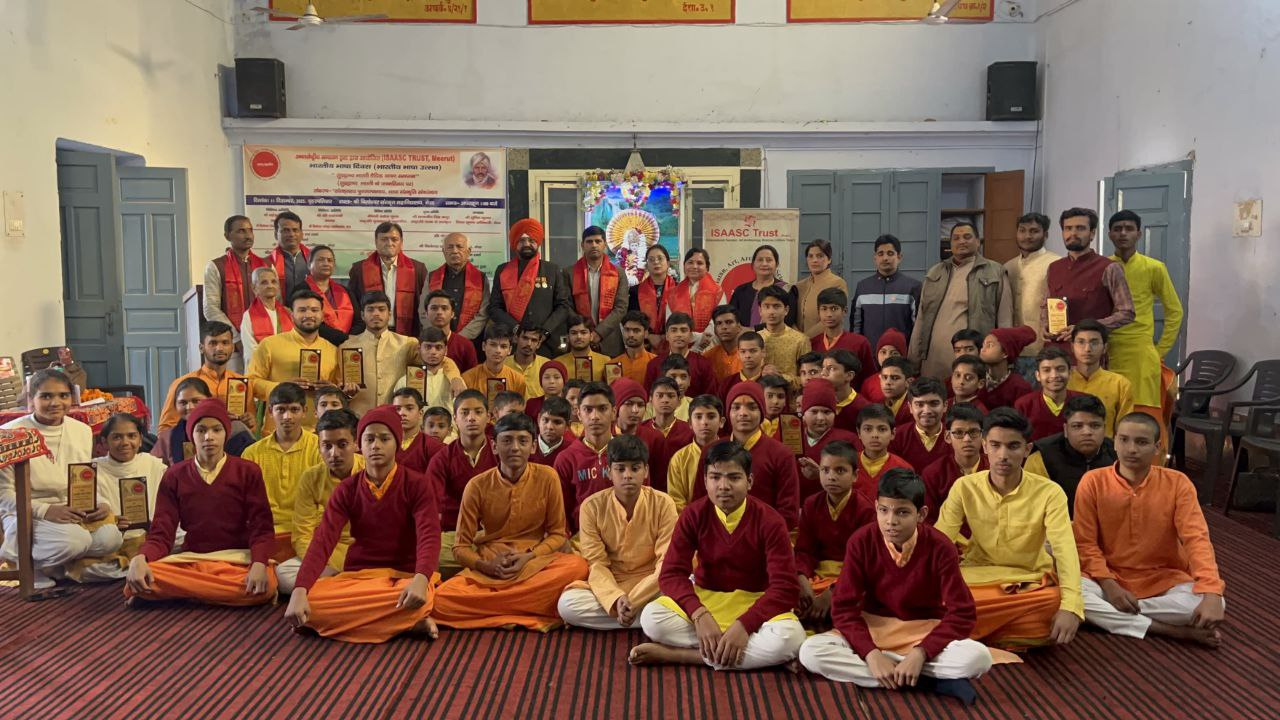 मेरठ में “भारतीय भाषा दिवस” पर सुब्रमण्य भारती वैदिक वचन समागम का आयोजन