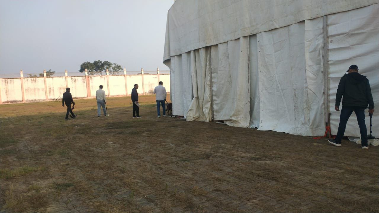 मेरठ के हस्तिनापुर में विहिप की अखिल भारतीय बैठक से पहले जम्बूद्वीप में कड़ी सुरक्षा व्यवस्था