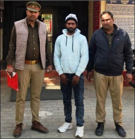 मेरठ में थाना नौचन्दी पुलिस ने गैंगस्टर एक्ट के फरार बदमाश को गिरफ्तार किया