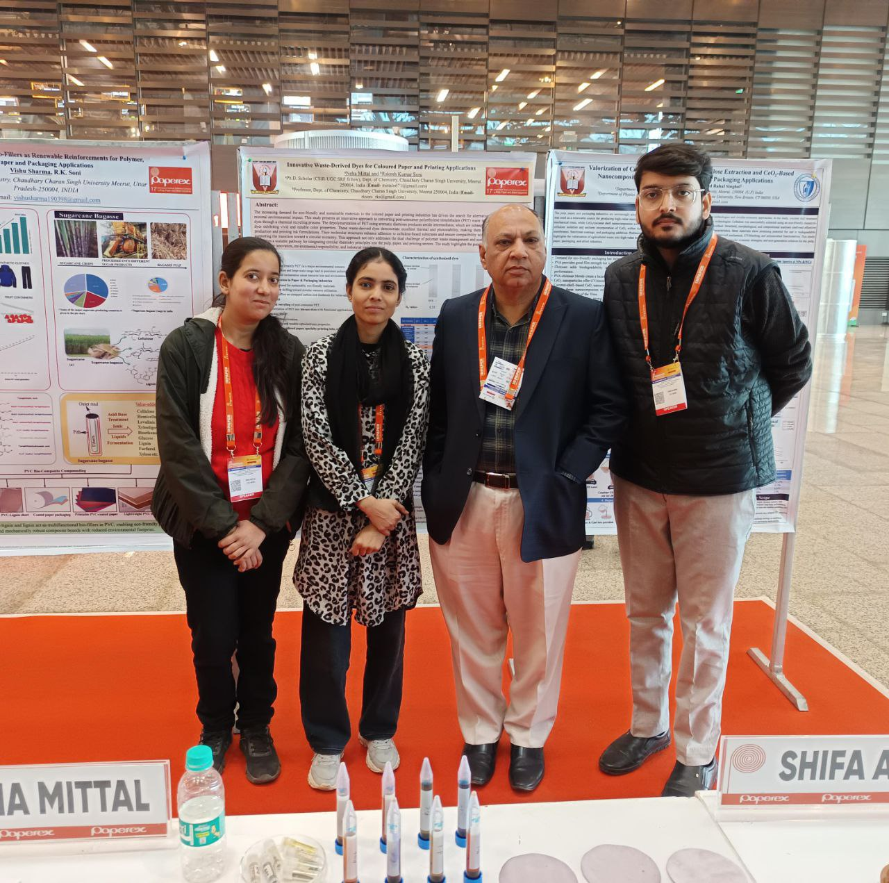 मेरठ: चौधरी चरण सिंह विश्वविद्यालय की शिफा अल्ताफ को वैश्विक सम्मेलन में शोध पोस्टर पुरस्कार