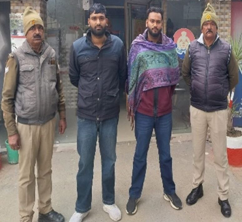 मेरठ: खरखौदा थाने में पुलिसकर्मियों पर हमला करने वाले दो आरोपी गिरफ्तार