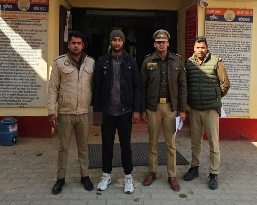 मेरठ रोहटा में नाबालिग किशोरी अपहरण मामले में युवक गिरफ्तार, पीड़िता सकुशल बरामद