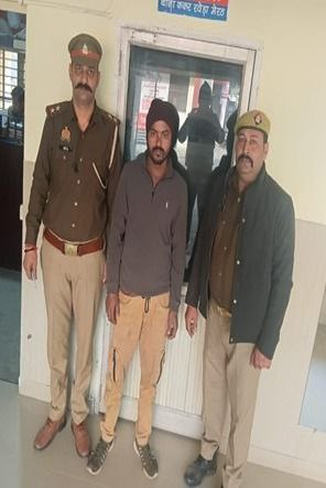 मेरठ: थाना गंगानगर पुलिस ने गैंगस्टर सरबजीत को गिरफ्तार किया